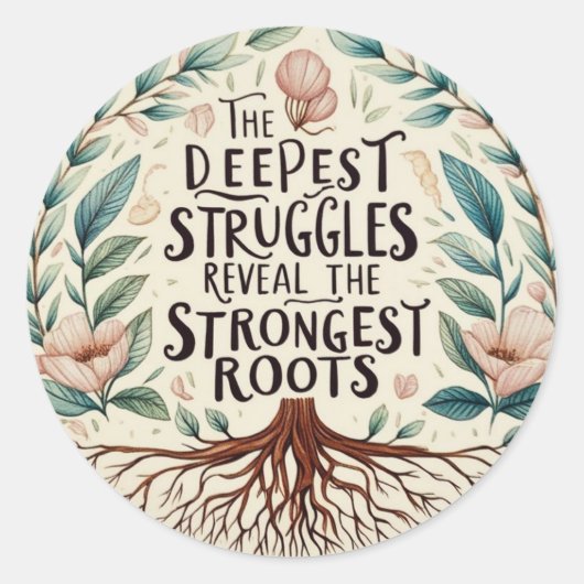 De diepste worstelende Stickers (Voorkant)