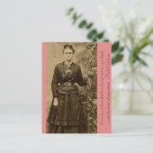 De diepte van de liefde in het uur van scheiding briefkaart (Staand voorkant)