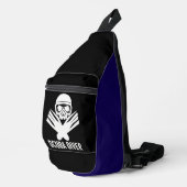 De diepte verkennen met een gepassioneerde duiker sling bag (Rechterhoek)