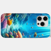De diepten van het Ocean Phone Hoesje (Achterkant (horizontaal))