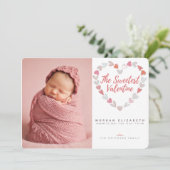 De dierbaarste geboorteaankondiging van de Valenti Aankondiging (Staand voorkant)