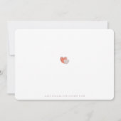 De dierbaarste geboorteaankondiging van de Valenti Aankondiging (Achterkant)