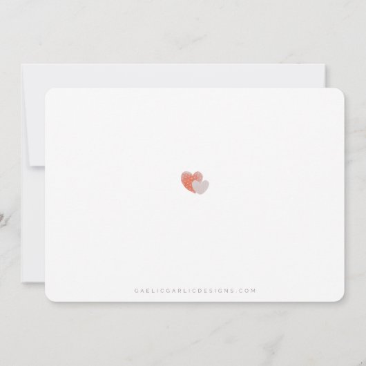 De dierbaarste geboorteaankondiging van de Valenti Aankondiging (Achterkant)