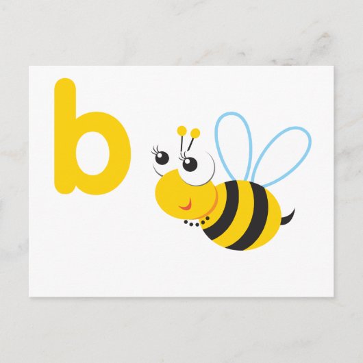 De Dieren Betty Bee van ABC Briefkaart (Voorkant)