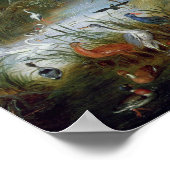 De dieren die Noah's Ark binnenkomen Poster (Hoek)