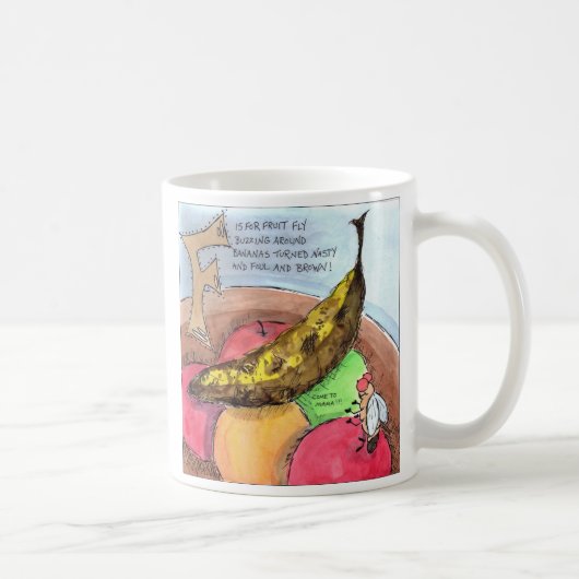 De dieren maken me bang koffiemok (Rechts)