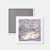 De dieren maken me bang magneet (Voorkant / Achterkant)