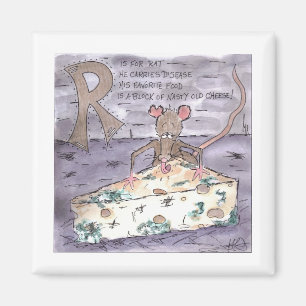 De dieren maken me bang magneet