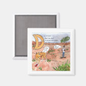 De dieren maken me bang magneet (Voorkant / Achterkant)