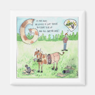 De dieren maken me bang magneet