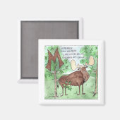 De dieren maken me bang magneet (Voorkant / Achterkant)