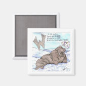 De dieren maken me bang magneet (Voorkant / Achterkant)