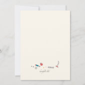 De Dieren van de partij terug naar de Uitnodiging  (Achterkant)