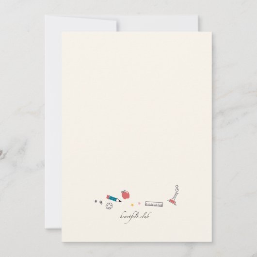 De Dieren van de partij terug naar de Uitnodiging  (Achterkant)