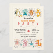 De Dieren van de partij terug naar de Uitnodiging  (Voorkant / Achterkant)