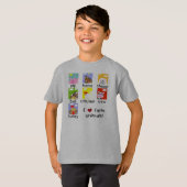 De Dieren van het boerderij T-shirt (Voorkant volledig)