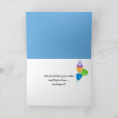 De Dieren van het Oerwoud van de verjaardag Kaart (Binnen)