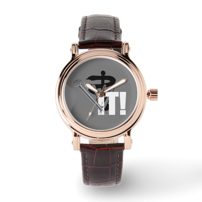 De dierenarts heeft het opgepakt. horloge (Voorkant)