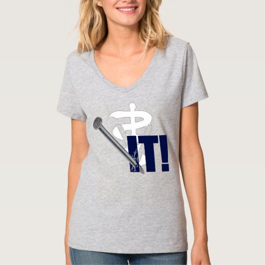 De dierenarts heeft het opgepakt. T-shirt (Voorkant)