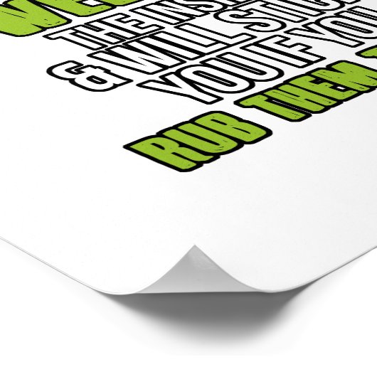 De dierenartsen zijn als ananassen. poster (Hoek)