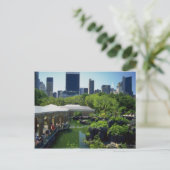 De dierentuin in Central Park, New York, VS. Briefkaart (Staand voorkant)