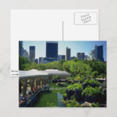 De dierentuin in Central Park, New York, VS. Briefkaart (Voorkant / Achterkant)