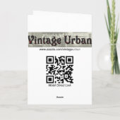 De dierentuin-Panda van Brookfield Kaart (Achterkant)