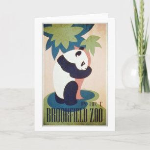 De dierentuin-Panda van Brookfield Kaart