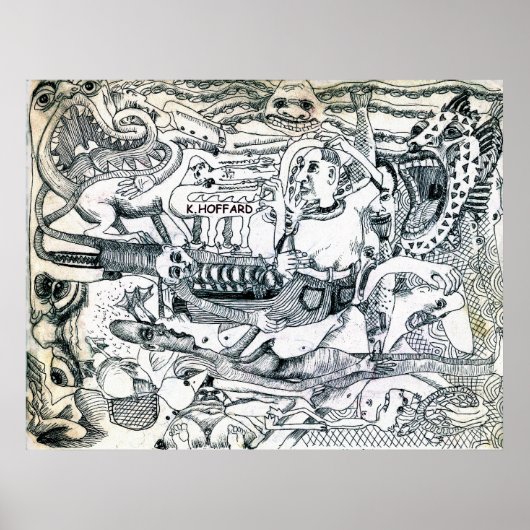 De dierentuin poster (Voorkant)