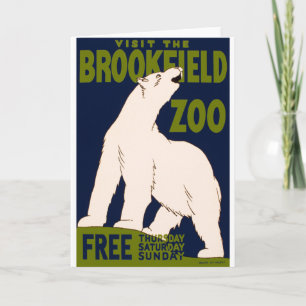 De Dierentuin van Brookfield Kaart