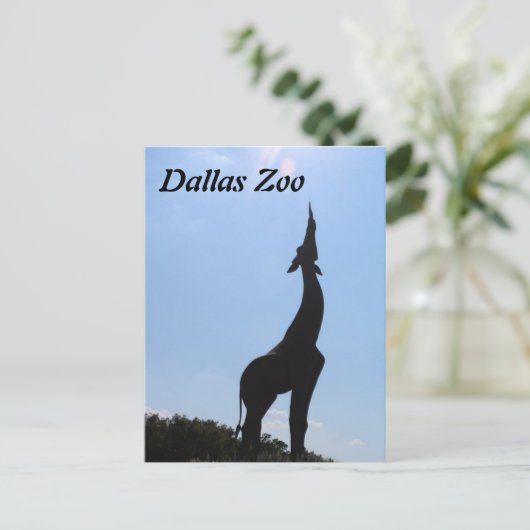 De Dierentuin van Dallas Briefkaart (Staand voorkant)
