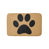 De dierlijke Badmat van de Druk van de Poot (Voorkant)