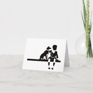 De Dierlijke Grafische Vette letters van het Kaart
