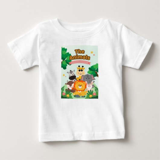 De dierlijke kinderontwerpen zijn romantisch (Voorkant)