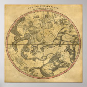 De  digitale kaarten van de sterrenstelsels poster (Voorkant)