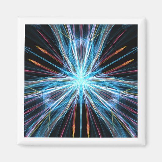 De digitale kunstmagneet van Joe Mastrofilippo Magneet (Voorkant)