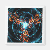 De digitale kunstmagneet van Joe Mastrofilippo Magneet (Voorkant)