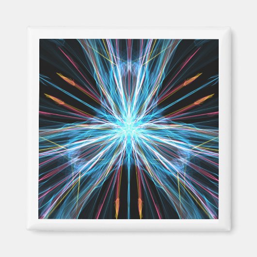 De digitale kunstmagneet van Joe Mastrofilippo Magneet (Voorkant)