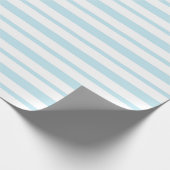 De dikke en Dunne Blauwe en Witte Strepen van de Cadeaupapier (Hoek)