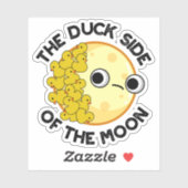 De dikke kant van de Mon Funny Astronomy Pun Sticker (Vel)