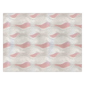 De dikke metallische 3D Red Grey Texture Tableclot Tafelkleed (Voorkant (Horizontaal))