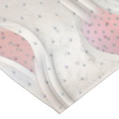 De dikke metallische 3D Red Grey Texture Tableclot Tafelkleed (Gekanteld)