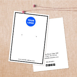 De dikke Wit van de Grens voegt Logo toe die Verto Visitekaartje