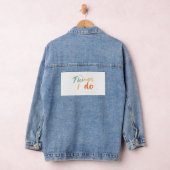 "De dingen die ik doe." Denim Jacket (Hangar)