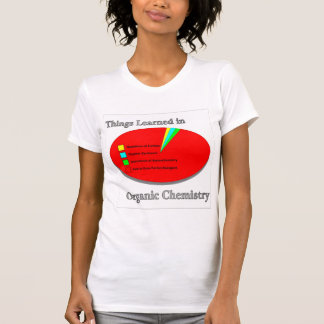De dingen die ik leerde in de organische chemie t-shirt