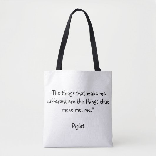De dingen die me maken, ik! tote bag (Voorkant)