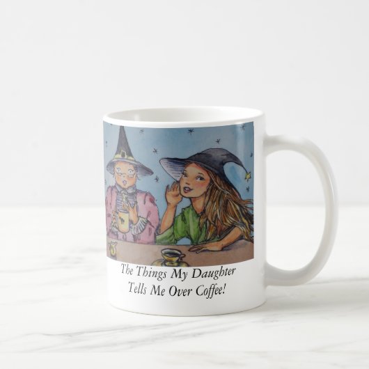 De dingen die mijn dochter me vertelt.. koffiemok (Rechts)