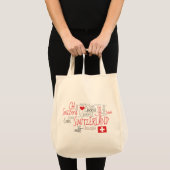 De dingen waar ik van hou over Zwitserland Tote Bag (Voorkant (product))