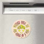 De dingen zullen een glimlach per keer feller zijn magneet (Insitu (Vaatwasser))