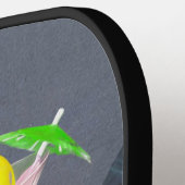 De Dink Shot Pickleball Humor Paddle (Links Detail)